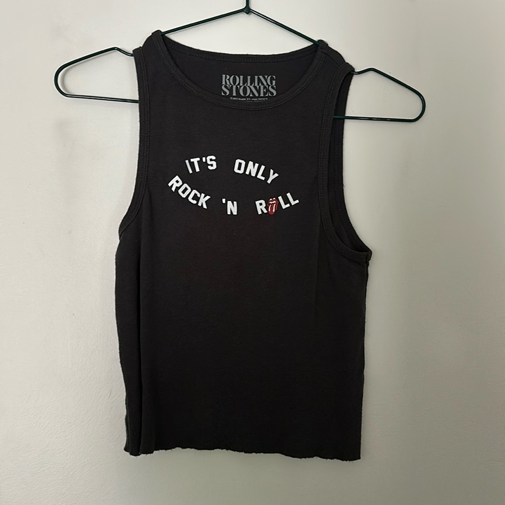 Rock N Roll crop tank